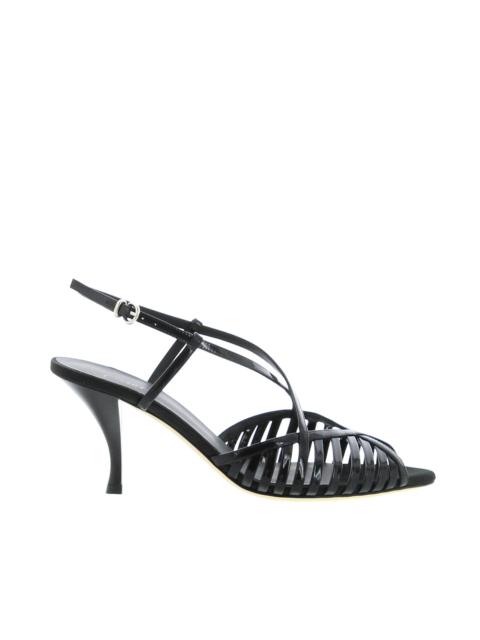 Other Designers Carla Saint Barth – Ivana Sandal – Black