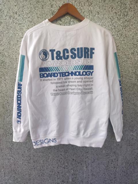 Other Designers Sun Surf - T & C sweatshirt big logo Town & Country