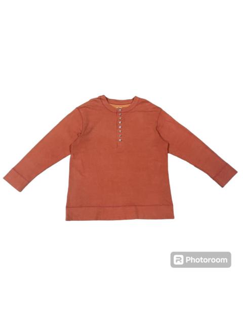 Other Designers Issey Miyake Hai Sporting Gear Half Button Sweatshirt