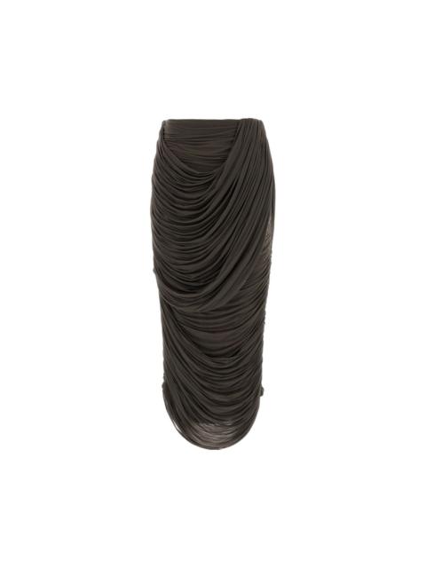 MAGDA BUTRYM MAGDA BUTRYM Brown Stretch Cupo Skirt New & Authentic (Women