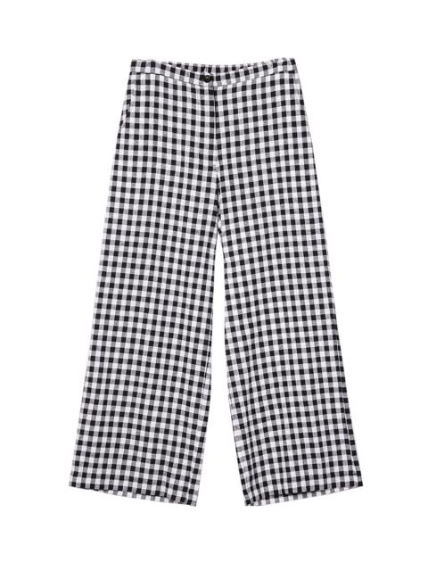 CIAO LUCIA! Orlando Gingham Pants black