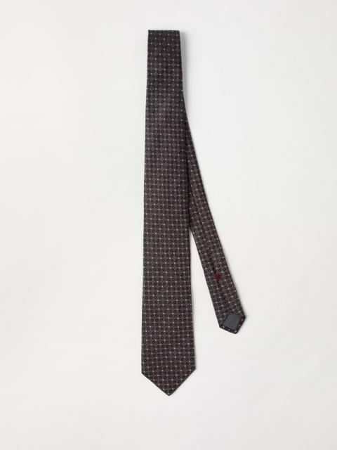 Brunello Cucinelli Silk jacquard tie