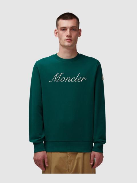 Moncler Embroidered logo sweatshirt
