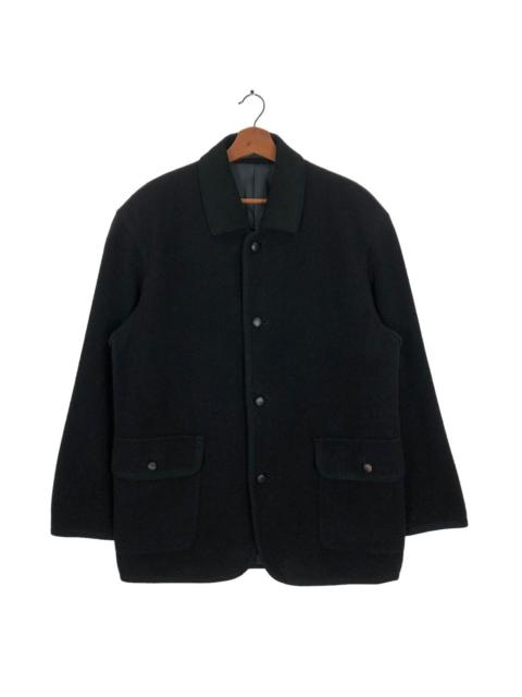 Other Designers Christian Dior Monsieur - Black Button Coat