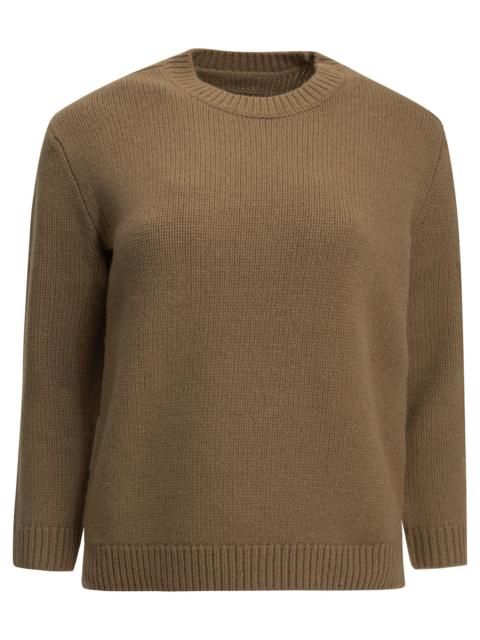 TOTEME Toteme Camel Crew-neck Sweater Women