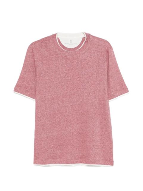 Brunello Cucinelli Brunello Cucinelli Men T-Shirt With Faux-Layering