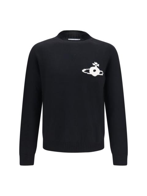 Vivienne Westwood Vivienne Westwood Fisherman Merino Wool Sweater Black