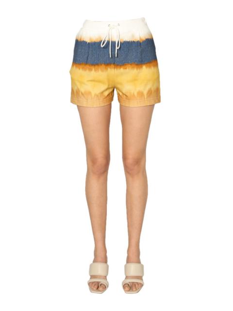 Other Designers Alberta Ferretti Women Cotton Shorts