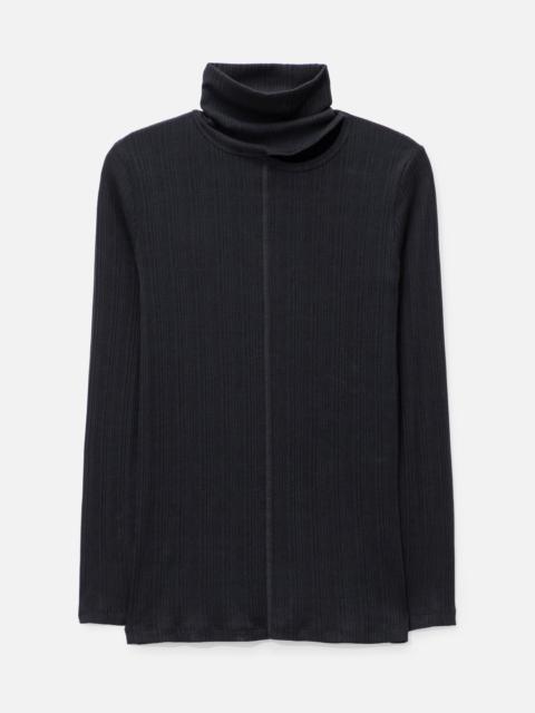 LGN LOUIS GABRIEL NOUCHI TURTLENECK WITH ASYMMETRICAL OPENING