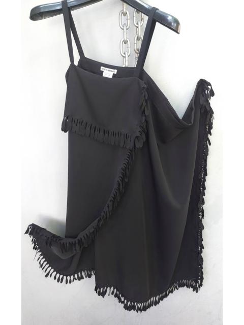 ISSEY MIYAKE Issey Miyake Laser Cut Fringes Overlap Dress