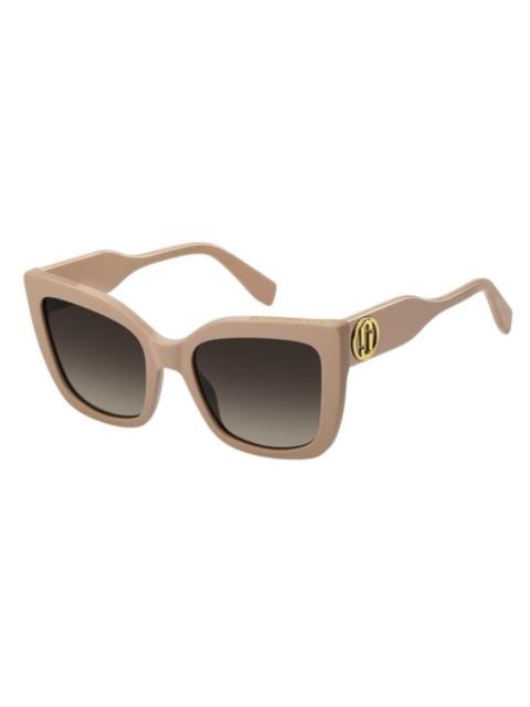 Marc Jacobs Marc Jacobs Brown Gradient Butterfly Ladies Sunglasses MARC 811/S 035J/HA 54