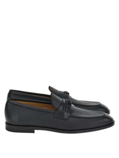 FERRAGAMO Ferragamo Florida Leather Penny Loafers, Size 9 E