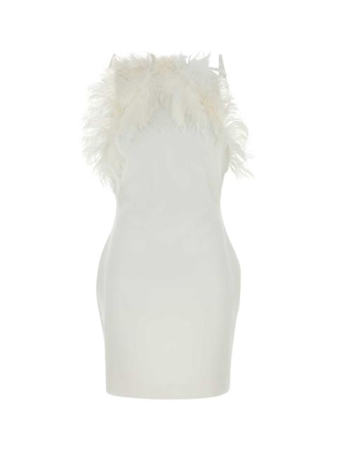 THE ATTICO The Attico Women White Stretch Cady Mini Dress