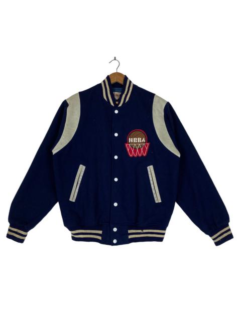 Other Designers ✨Vintage NBBA basketball wool varsity jacket