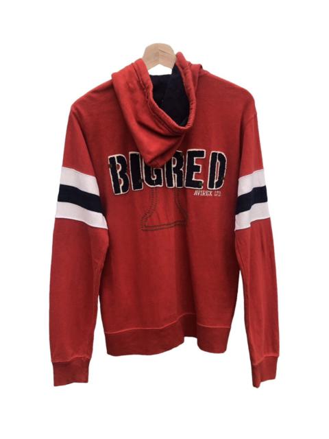 Other Designers Avirex USA BigRed 1 zipper Hoodie Pullover