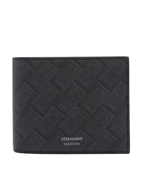 FERRAGAMO Ferragamo Men Monogram Ferragamo Bifold Wallet