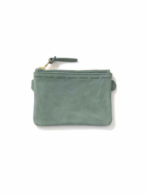visvim SUEDE ESSENTIALS CASE GREEN