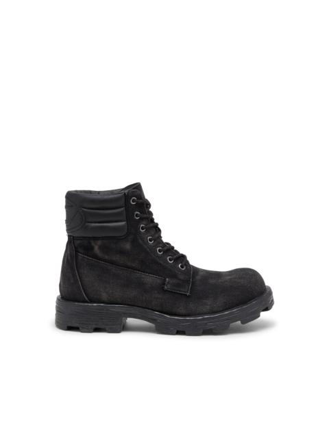 Dr. Martens 1460 Pascal Tumbled Nubuck Lace Up Boots  display picture 1