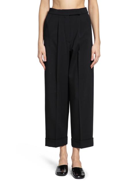 Max Mara Cropped Wool Tailored Trousers