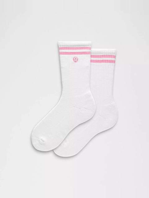 lululemon Unisex Daily Essential Crew Socks *Stripe