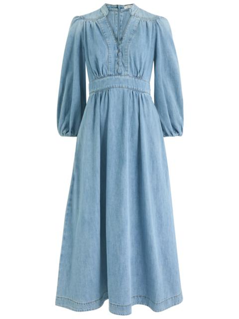 Zimmermann Zimmermann Lucky Denim Midi Dress