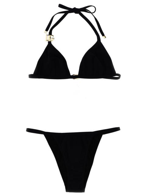 Dolce & Gabbana Dolce & Gabbana Women Logo Bikini Set
