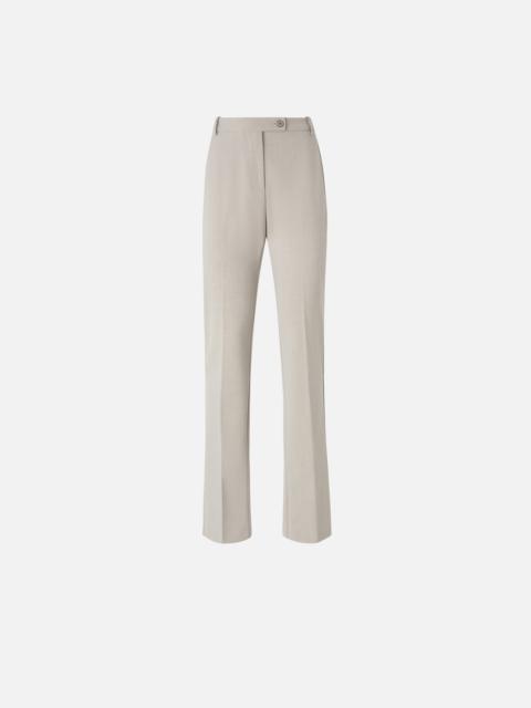 PINKO LONG TROUSERS WITH REAR ZIP