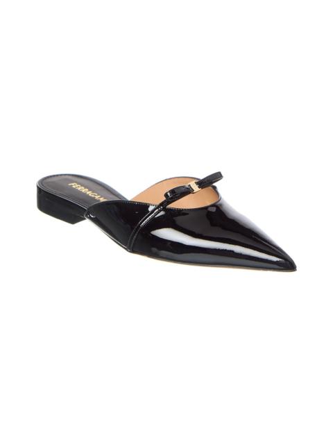 FERRAGAMO Ferragamo Bow Mini Leather Mule