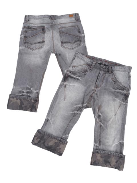 Other Designers Japanese Brand × Nicole Club - Nicole Club For Men Whiskered Camo Shorts Jeans