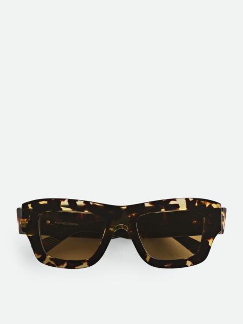 Bottega Veneta Ultrathin Squared Sunglasses
