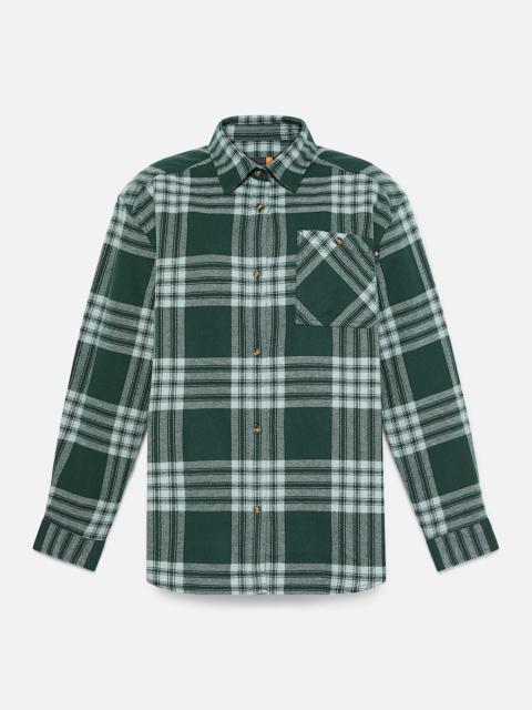 Timberland Women's Midweight Flannel Pocket Shirt