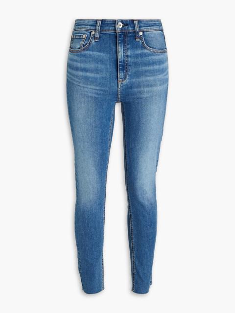 rag & bone Nina cropped high-rise skinny jeans