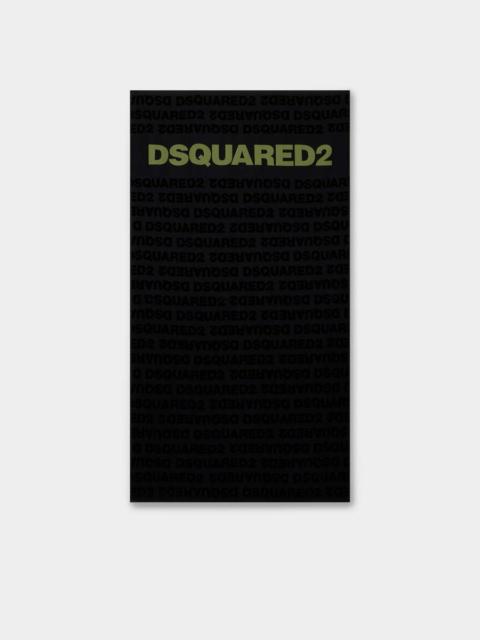 DSQUARED2 DSQUARED2 LOGO BEACH TOWEL