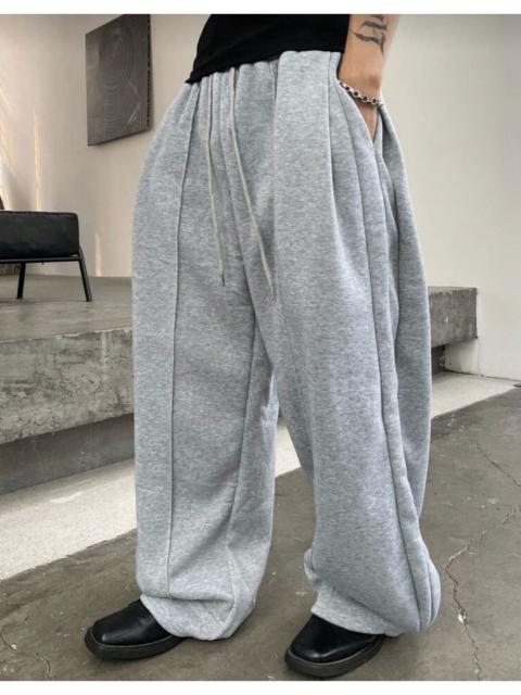 Other Designers Japanese Brand - Baggy Gray wide leg Sweatpant