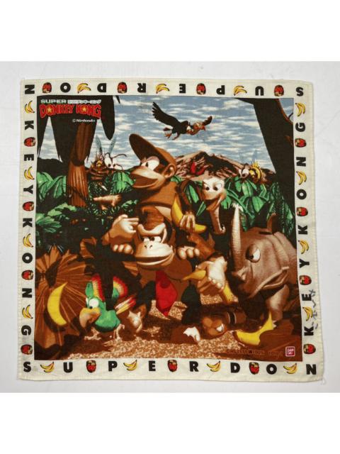 Other Designers Vintage - super donkey kong handkerchief pocket square