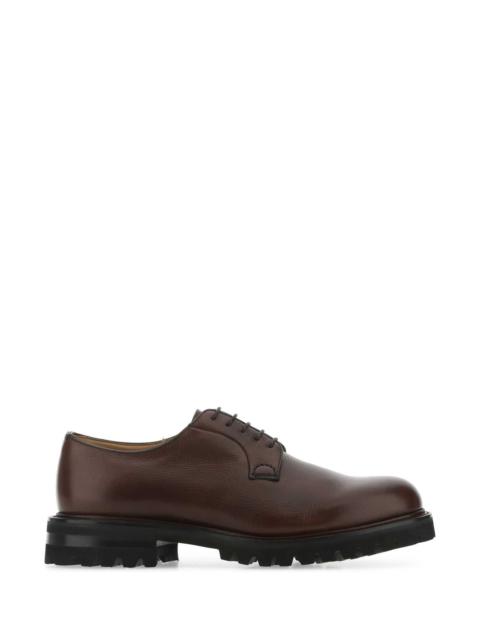 Church's Church's Men Chocolate Leather Shannon Lace-Up Shoes