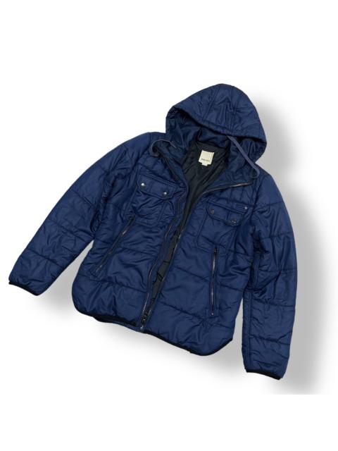 Diesel Diesel Black Puffer Hooded Jacket