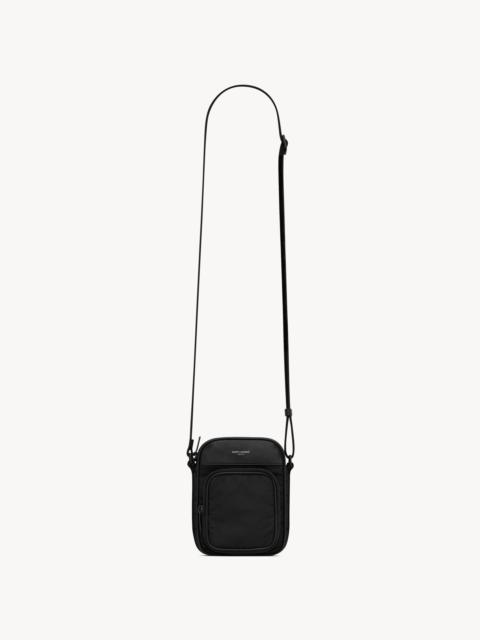 SAINT LAURENT CITY SAINT LAURENT MINI CAMERA BAG IN NYLON