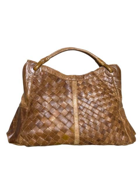 Other Designers If Six Was Nine - Goa Woven Leather Shoulder Bag