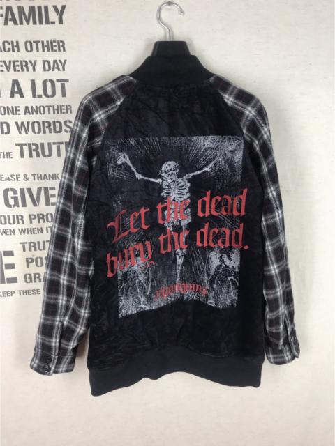 Other Designers Japanese Brand - ALGONQUIN PUNK SEDITIONARIES PATCH CHECKED SLEEVE