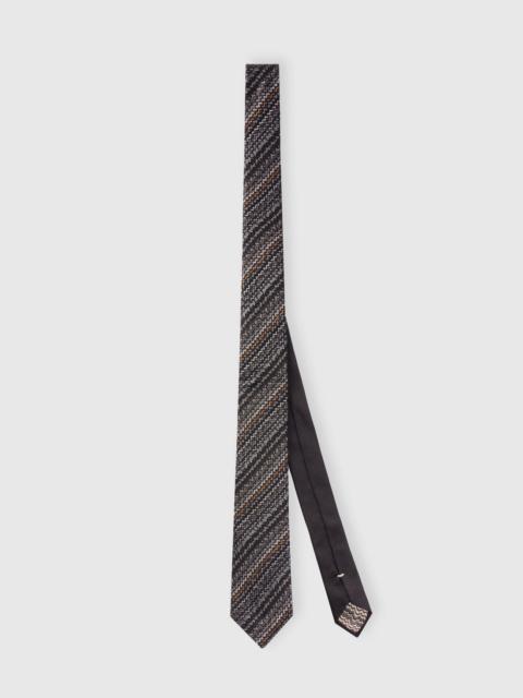 Missoni Silk tie with contrasting lining