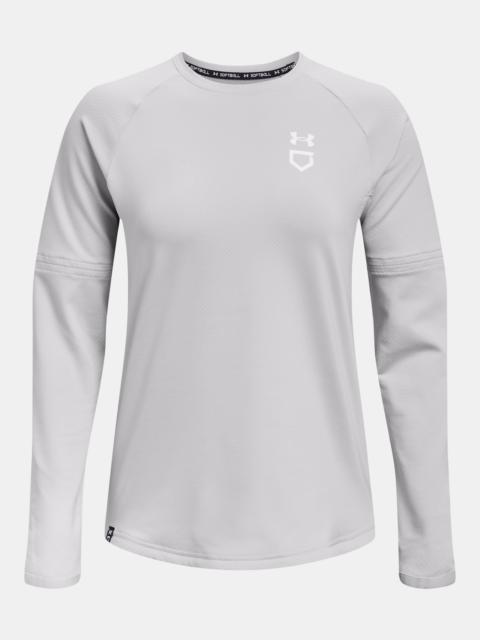 Under Armour Women's UA Utility Waffle Crew