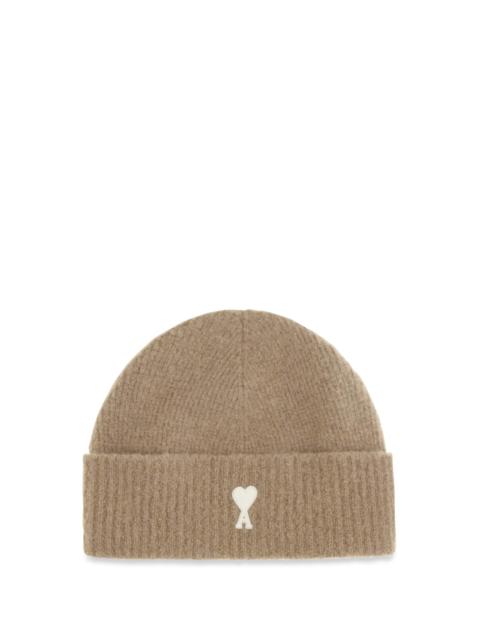 AMI Paris Ami Paris Men Ami De Coeur Wool Beanie