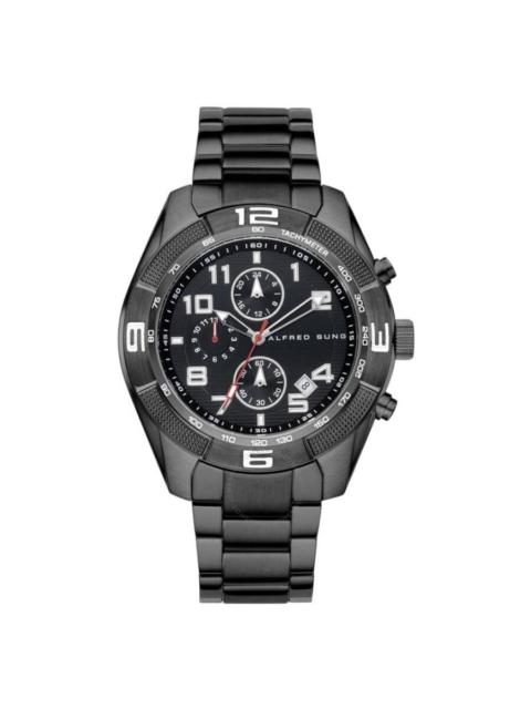 Other Designers Alfred Sung Titan Quartz Black Dial Men's Watch AS3202B-1A