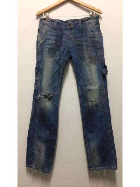 Other designers Vintage Takeo Kikuchi Mudwash Distressed Denim Jeans 32x32