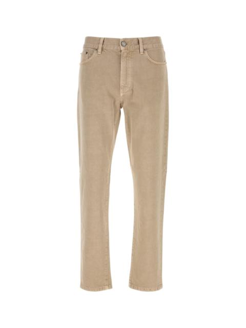 ZEGNA Sand denim jeans