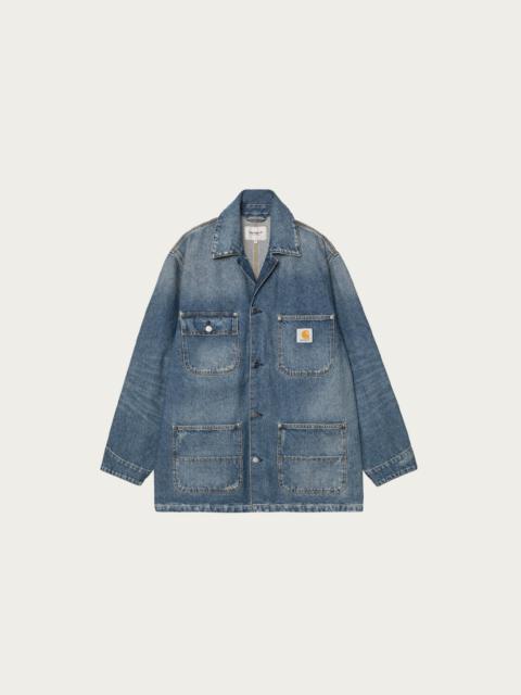 Carhartt Aden Chore Coat - Blue Grind Wash