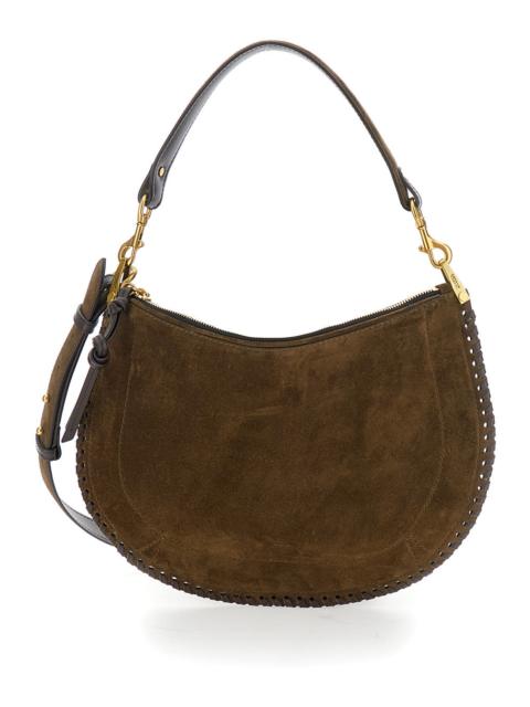 Isabel Marant Isabel Marant Women Brown Shoulder Bag With Removable Shoulder Strap In Suede Woman
