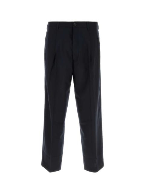 Marni Marni Men Midnight Blue Wool Pant