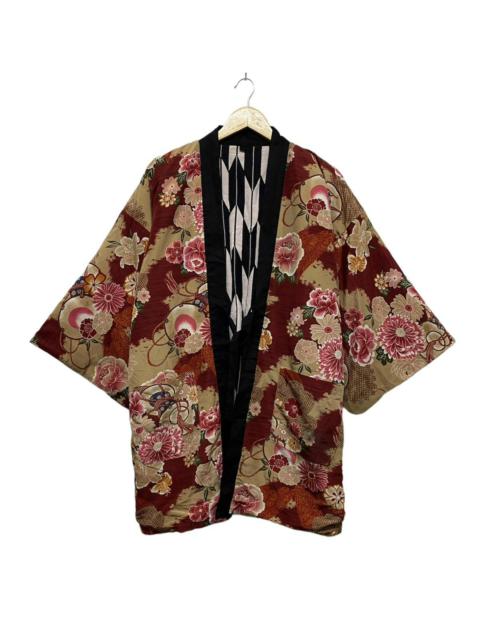 Other Designers Japanese Brand - Rare Vintage Japanese Kimono Reversible Flower Print Jacket